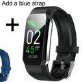 2021 Smart Watch Bracelet Body Thermometer Blood Pressure Fitness Bracelet Waterproof Sport Smart Band Watches For Men Women