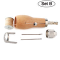 LMDZ Leather Sewing Awl Thread Kit Manual Sewing Machine Speedy Stitcher Leather Craft Stitching Shoemaker Canvas Repair Tool