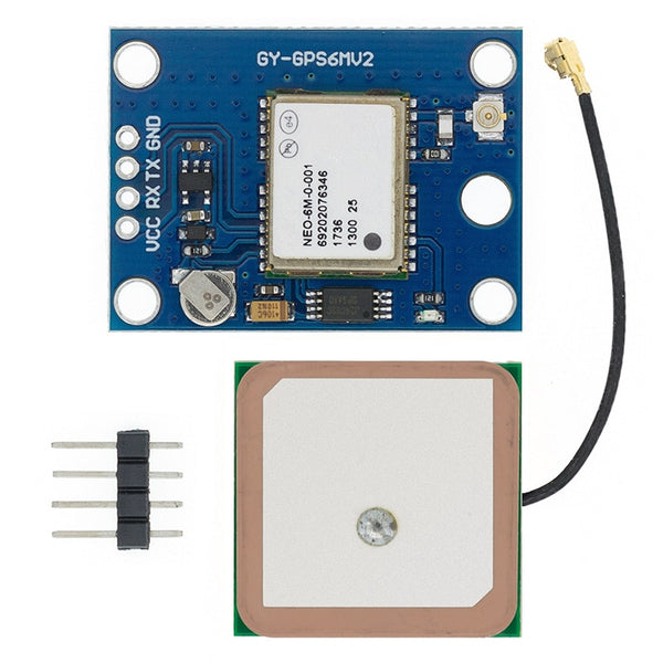 GY-NEO6MV2 New NEO-6M GPS Module NEO6MV2 with Flight Control EEPROM MWC APM2.5 Large Antenna for Arduino
