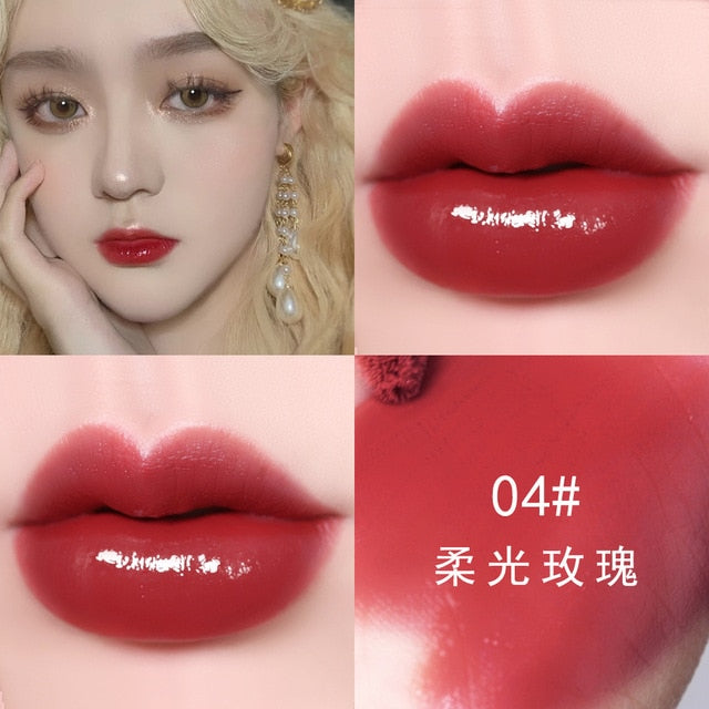 Moisturizing Velvet Mini Lip Gloss Oil Long Lasting Matte Air Lip Glaze Tint Sexy Red Shiny Liquid Lipsticks Makeup Cosmetic