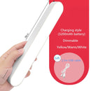 LED eye protection night light wireless touch dimming USB reading lamp bedroom living room cabinet bathroom lighting table lamps