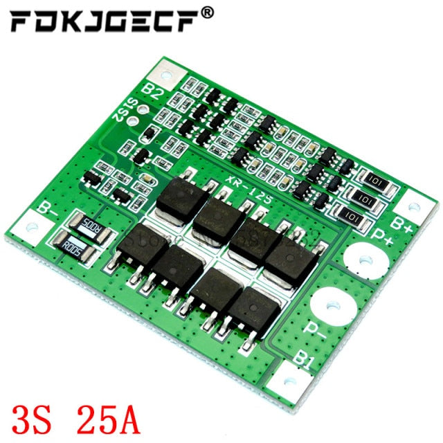 1S 2S 3S 4S 5S 6S 3A 15A 20A 30A Li-ion Lithium Battery 18650 Charger PCB BMS Protection Board For Drill Motor Lipo Cell Module