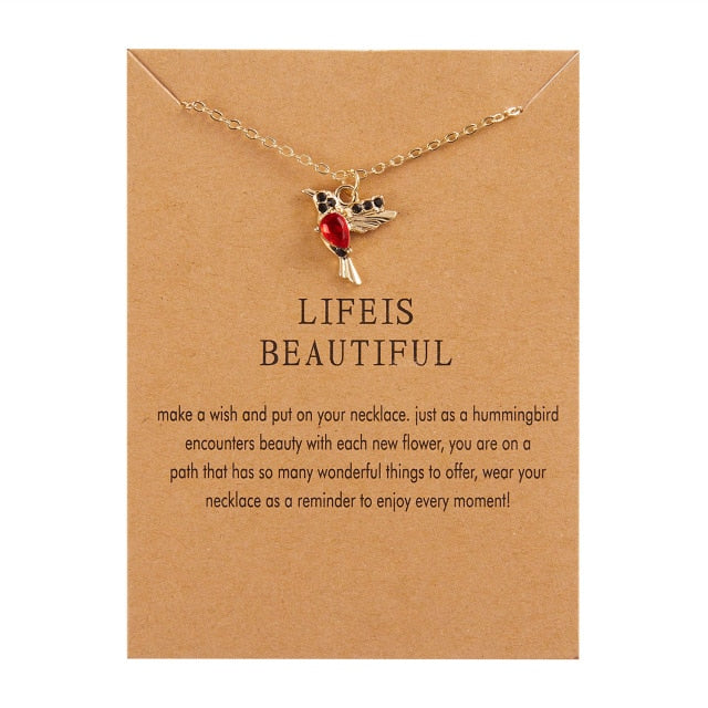 1 Pair Unique Long Drop Earrings Bird Pendant Tassel Crystal Pendant Earrings Ladies Jewelry Design 2 Colors Hummingbird Earring