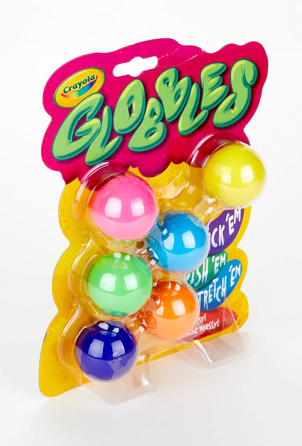 Globbles Fidget Toy, Sticky Balls, Stress Relief Sticky Target Balls, Gift for Kids and Adults