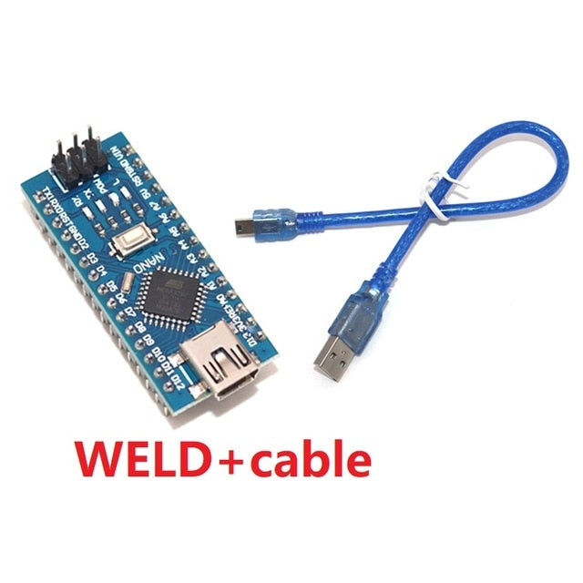 Nano 3.0 controller for arduino CH340 USB driver 16Mhz Nano v3.0 ATMEGA328P Nano With the bootloader compatible