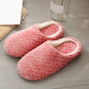 Warm Slippers Women Men Indoor Floor Flat Shoes Spring Autumn Winter Warm Home Cotton Plush Suede