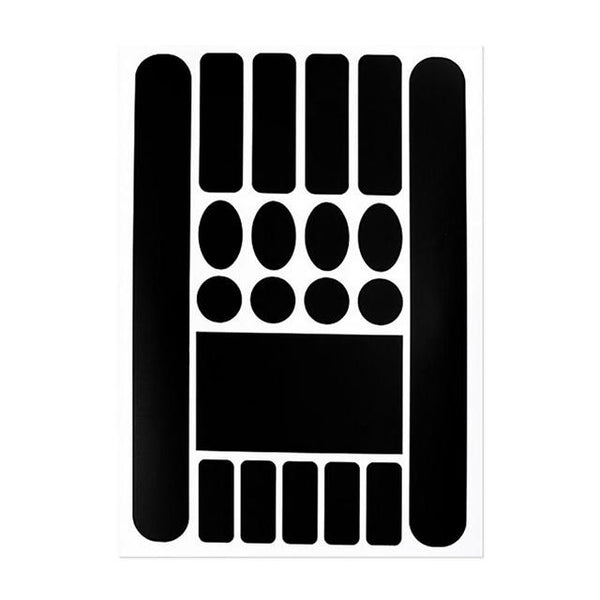 Bicycle Chain Protection Sticker Mountain Bike Care Chain Sticker Folding Frame Protective Film Anti-scratch Rhino Skin Sticker