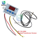 XH-W3002 W3002 AC 110V-220V DC 24V DC 12V Led Digital Thermoregulator Thermostat Temperature Controller Control Switch Meter