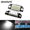 2PCS DC12V Car LED License Number Plate Light Lamp 6W 24 LED White Light Fit For Ford For Focus 2 C-Max