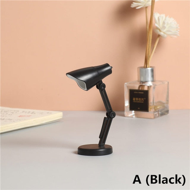 LED Table Lamp Mini Fold-able Night Reading Book Lamps for Home Room Computer Notebook Laptop Desk Night Lights Eye Protections