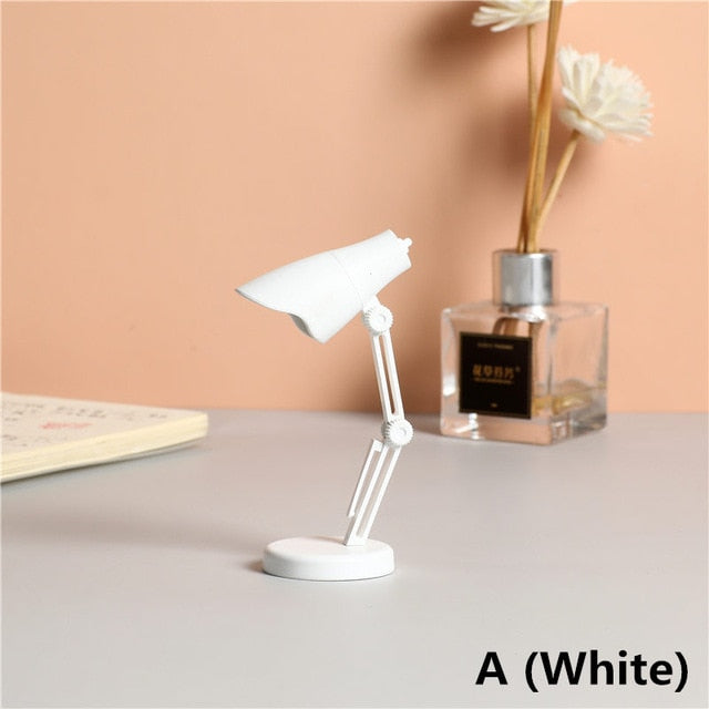 LED Table Lamp Mini Fold-able Night Reading Book Lamps for Home Room Computer Notebook Laptop Desk Night Lights Eye Protections