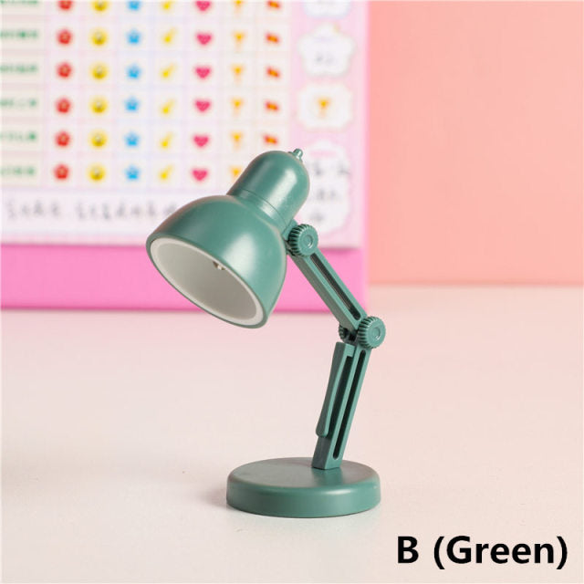 LED Table Lamp Mini Fold-able Night Reading Book Lamps for Home Room Computer Notebook Laptop Desk Night Lights Eye Protections