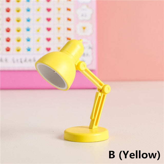 LED Table Lamp Mini Fold-able Night Reading Book Lamps for Home Room Computer Notebook Laptop Desk Night Lights Eye Protections