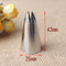 1Pcs DIY Cakes Decoration 19-tooth Pastry Nozzle Kitchen Gadgets Cookies Supplies 304 Stainless Steel Silver Fondant Decor
