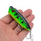 1pcs Fishing Lures Topwater Popper Bait 6.5cm 12g Hard Bait Artificial Wobblers Plastic Fishing Tackle with 6
