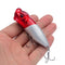 1pcs Fishing Lures Topwater Popper Bait 6.5cm 12g Hard Bait Artificial Wobblers Plastic Fishing Tackle with 6