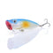 1pcs Fishing Lures Topwater Popper Bait 6.5cm 12g Hard Bait Artificial Wobblers Plastic Fishing Tackle with 6