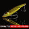 1pc VIB Lure 3D Eyes Pencil 5g 7g 15g 17g 20g Balancer Spoon Spinner Painting Fishing Lure Hard Bait Fishing Tackle Treble Hook