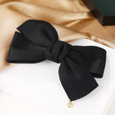 VKME Fashion Big Bow Hairpin Cute Red Barrette Pink Hair Clip Women Girls BB Hairgrip Korean Oversize Floral Hair Accessories