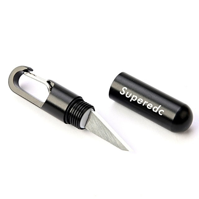 Cutting Tool Brass Multi-function EDC Portable Mini Tool Key Ring Pendant Tool Capsule Knife Tiny Cutting Tool New