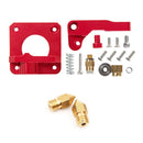 CREALITY 3D Red Metal MK8 Extruder Aluminum Alloy Block Bowden Extruder 1.75mm Filament For CREALITY 3D Printer