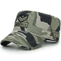2019 United States US Marines Corps Cap Hat Military Hats Camouflage Flat Top Hat Men Cotton hHat USA Navy Embroidered Camo Hat
