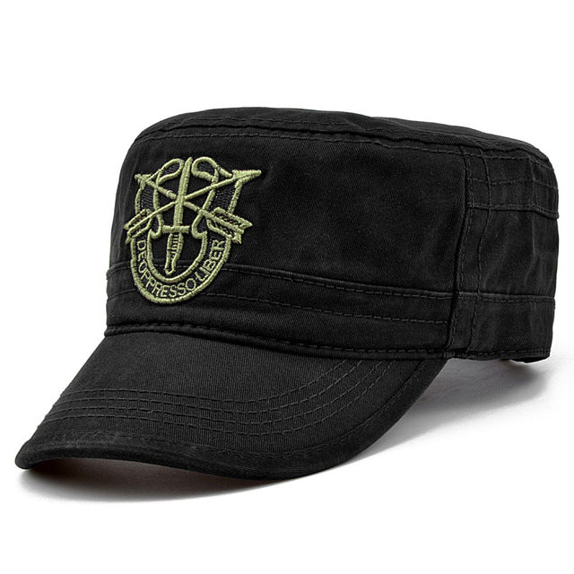 2019 United States US Marines Corps Cap Hat Military Hats Camouflage Flat Top Hat Men Cotton hHat USA Navy Embroidered Camo Hat