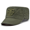 2019 United States US Marines Corps Cap Hat Military Hats Camouflage Flat Top Hat Men Cotton hHat USA Navy Embroidered Camo Hat