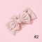 1pcs Solid Color Bowknot Baby Headband Elastic Turban Hairband Baby Girl Headbands Hair bands for Baby Girls Hair accessories