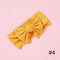 1pcs Solid Color Bowknot Baby Headband Elastic Turban Hairband Baby Girl Headbands Hair bands for Baby Girls Hair accessories