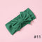 1pcs Solid Color Bowknot Baby Headband Elastic Turban Hairband Baby Girl Headbands Hair bands for Baby Girls Hair accessories