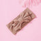 1pcs Solid Color Bowknot Baby Headband Elastic Turban Hairband Baby Girl Headbands Hair bands for Baby Girls Hair accessories