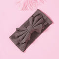 1pcs Solid Color Bowknot Baby Headband Elastic Turban Hairband Baby Girl Headbands Hair bands for Baby Girls Hair accessories