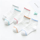 5 Pairs/Lot Baby Socks  For Newborns Infant Cute Cartoons Soft Cotton Socks Summer 0-24 Month Boy Girl Lovely Mesh Kids Gift CN