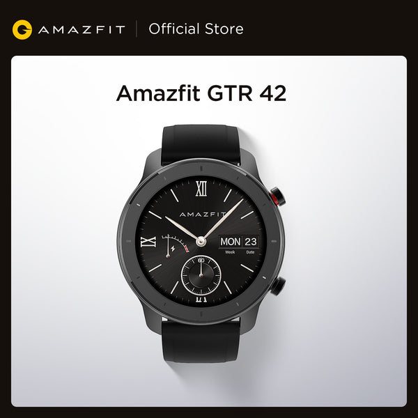 In Stock Global Version New Amazfit GTR 42mm Smart Watch 5ATM women's watches 12Days Battery Music Control For Android IOS