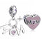 2Pcs/lot Special Offer Love Star Rainbow Charms Beads Fit Brand Bracelet & Necklaces For Women DIY Making Jewelry Accessories