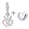 2Pcs/lot Special Offer Love Star Rainbow Charms Beads Fit Brand Bracelet & Necklaces For Women DIY Making Jewelry Accessories