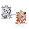 2Pcs/lot Special Offer Love Star Rainbow Charms Beads Fit Brand Bracelet & Necklaces For Women DIY Making Jewelry Accessories