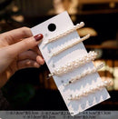 Simulated Pearl Barrettes Beaded Geometric Women Hair Clip Hairgrips Hair Accessories Girls Jewelry Fashion Hair Pins