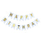 1set Happy Birthday Letter Banner Rose Gold blue Confetti latex Balloons Birthday Party Decorations Baby Shower gift Baloon