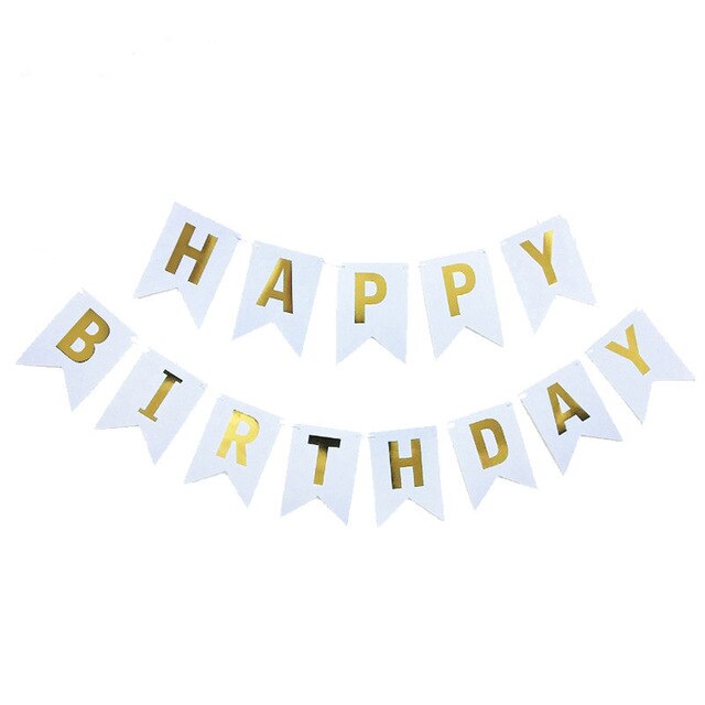 1set Happy Birthday Letter Banner Rose Gold blue Confetti latex Balloons Birthday Party Decorations Baby Shower gift Baloon