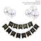 1set Happy Birthday Letter Banner Rose Gold blue Confetti latex Balloons Birthday Party Decorations Baby Shower gift Baloon