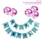 1set Happy Birthday Letter Banner Rose Gold blue Confetti latex Balloons Birthday Party Decorations Baby Shower gift Baloon
