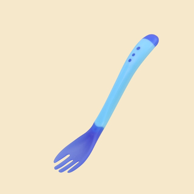 Baby Sucker Bowl Children's Tableware Baby Learning Dish with Bowl Set PP Temperature Sensing Baby Feeding Bowl Spoon Dishes