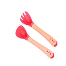 Baby Sucker Bowl Children's Tableware Baby Learning Dish with Bowl Set PP Temperature Sensing Baby Feeding Bowl Spoon Dishes