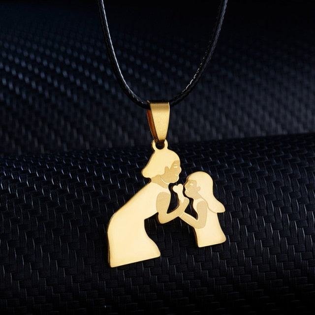 Mother's Day Mama Letter Pendant Necklace For Women 3 Colors Mom Nameplate Clavicle Chain Choker Personality Jewelry Gift