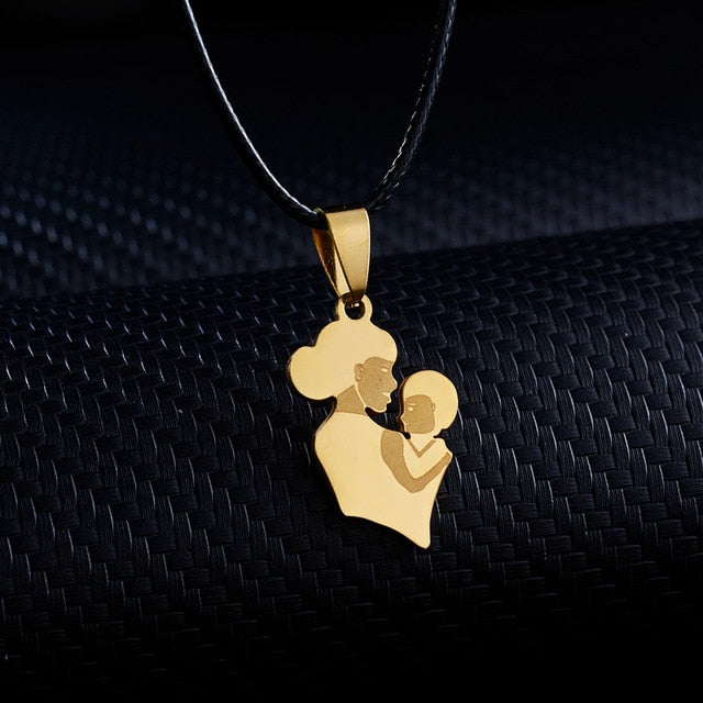 Mother's Day Mama Letter Pendant Necklace For Women 3 Colors Mom Nameplate Clavicle Chain Choker Personality Jewelry Gift