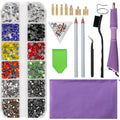 2000Pcs-9600Pcs/box Hot Fix Rhinestones Set/EU or US PLUG Hotfix Applicator Hot Fix Crystal Glass Rhinestone Iron-on Wand Strass