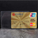 10pcs Waterproof Transparent Card Holder Plastic Card id Holders Case To Protect Credit Cards Card Protector Cardholder