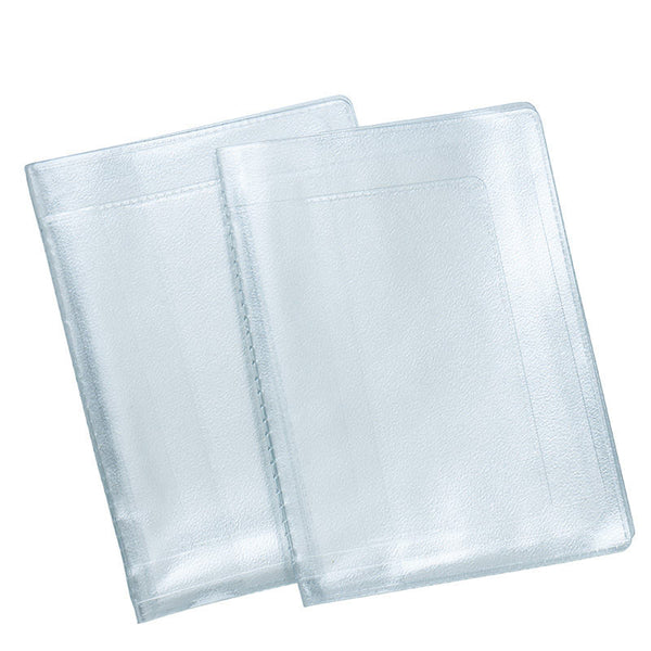 PVC Waterproof Transparent Auto Document Cover Russian Driver's License Case Protect Car ID Card Holder for Men Women for Travel